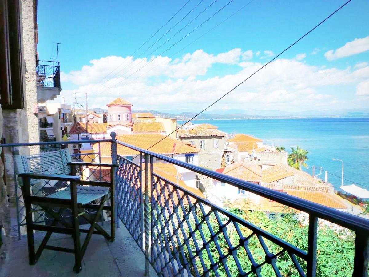 Gytheio Retreat, Panoramic Sea View Apartment Zewnętrze zdjęcie